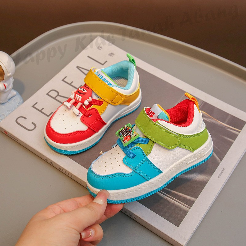 SEPATU SNEAKER ANAK LAKI-LAKI / SNEAKERS ANAK LAKI-LAKI TERNDY KEKINIAN / SEPATU ANAK IMPORT BERKUALITAS