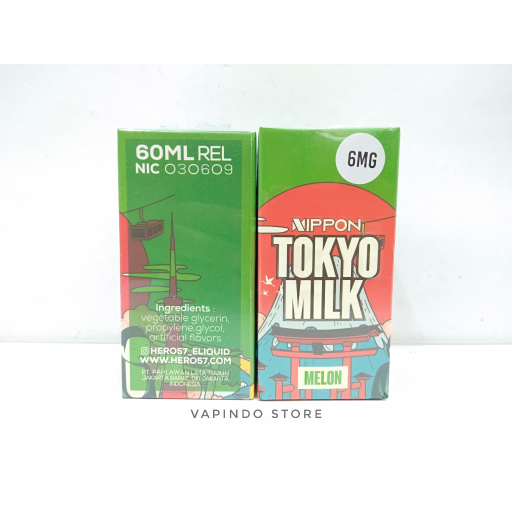 NIPPON TOKYO MILK MELON 60ML BY HERO57 X PAN