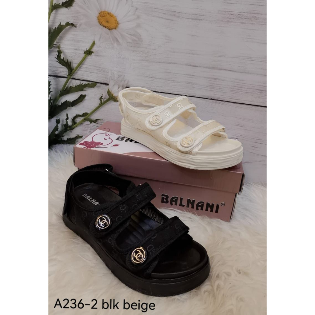 A236-2 sandal tali wanita kekinian balnani import