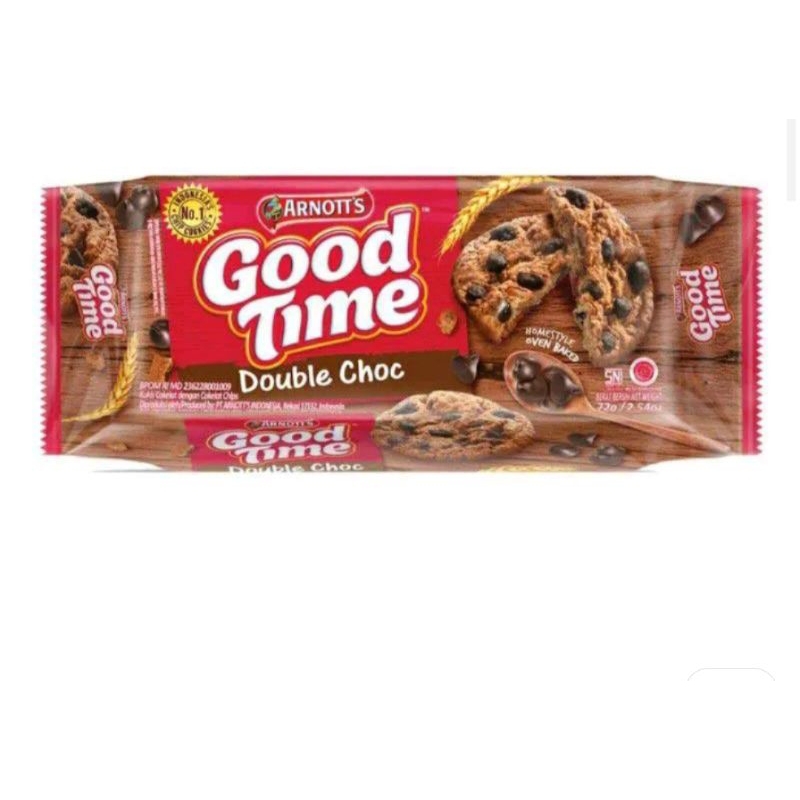 

GOOD TIME DOUBLE CHOC 72GR