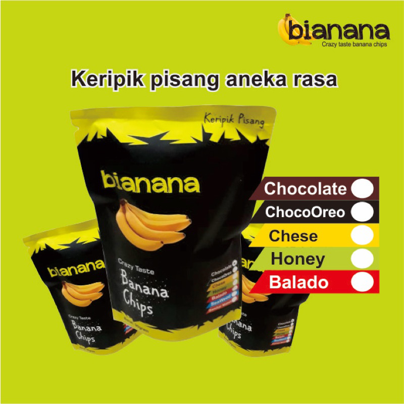 

keripik pisang bianana 90gram