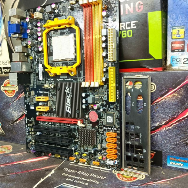 Motherboard AMD ECS Black Series Socket AM3 DDr3