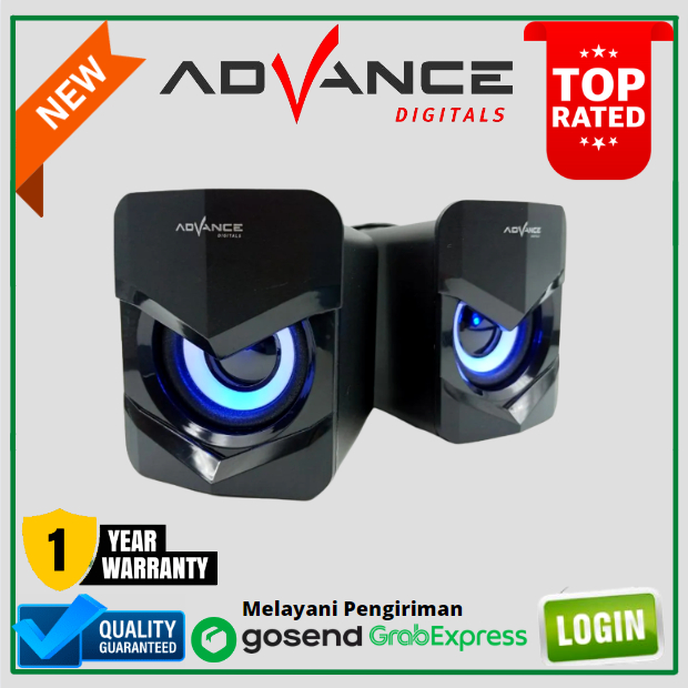 Speaker Mini Aktif Usb Komputer ADVANCE Duo 026