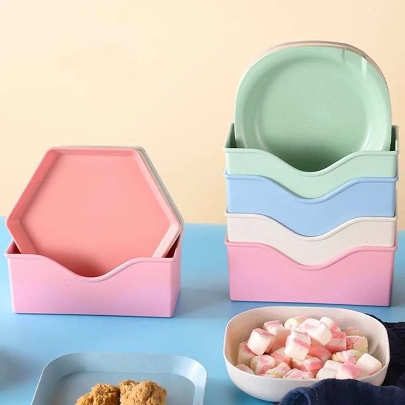 Rak Piring Plastik Mini Rak Piring Dapur Organizer Piring Wadah / Rak Piring Mangkok