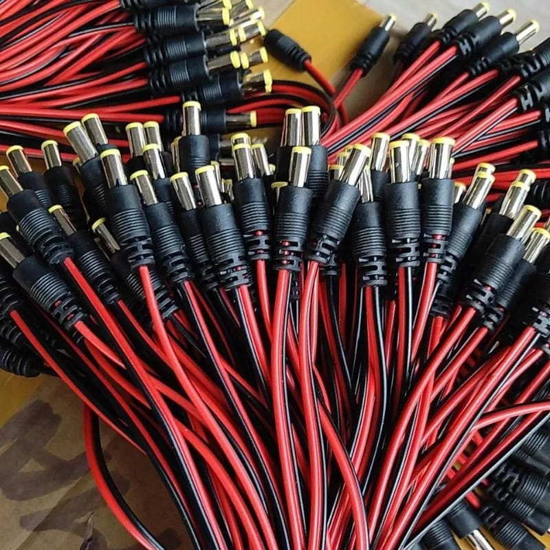 Jack DC Kabel Merah Hitam Jack DC Male