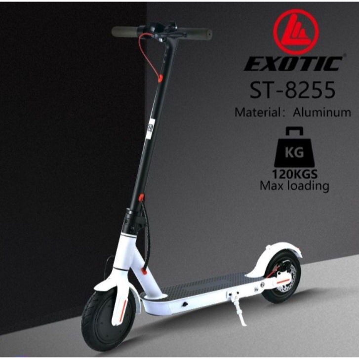 Scooter Elektrik Skuter Otoped Electric Listrik Anak Dewasa EXOTIC