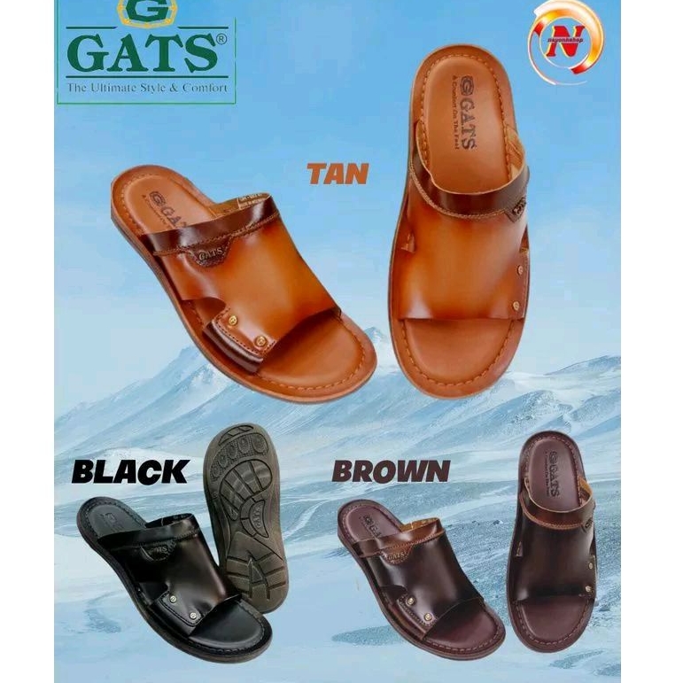 SANDAL KULIT GATS GH 003 sandal Gats original 100%