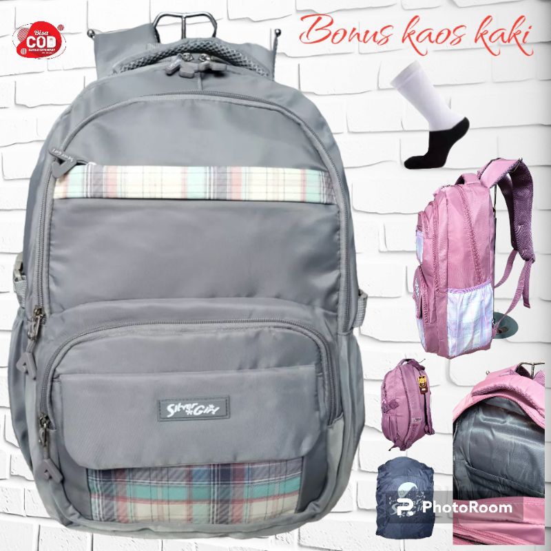 Tas ransel anak perempuan SD,SMP,SMA iriginal Alto