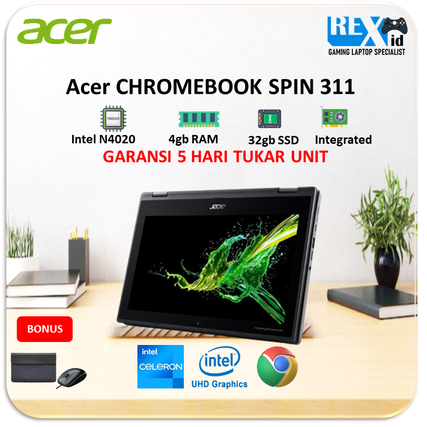 Acer CHROMEBOOK SPIN 511 R752TN TOUCH '11.6