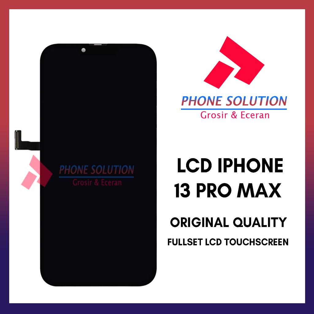 LCD Iph 13 Pro Max Fullset Touchscreen // Supplier LCD Garansi 1 Bulan