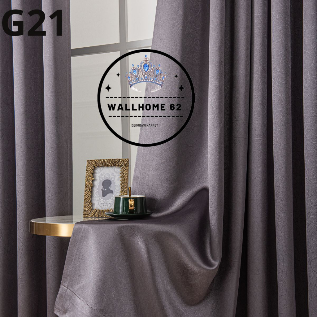 Gorden minimalis premium sale blackout Lebar 1&amp;1.5 meter