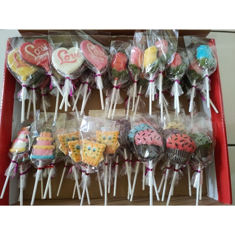 

Coklat Stik karakter campur motif