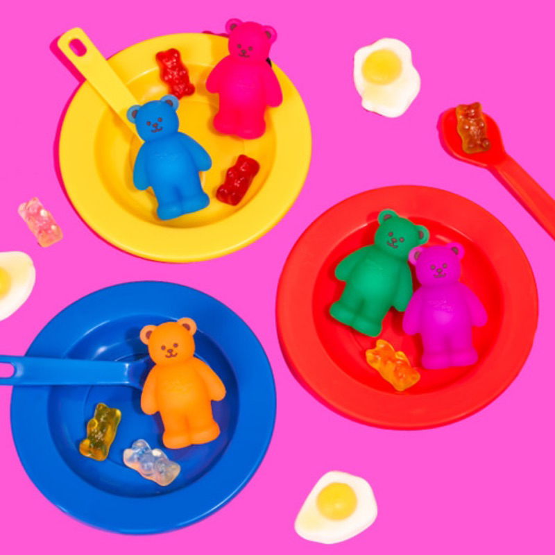 WIGGLE WIGGLE - Jelly Charm Set BEAR FRIENDS