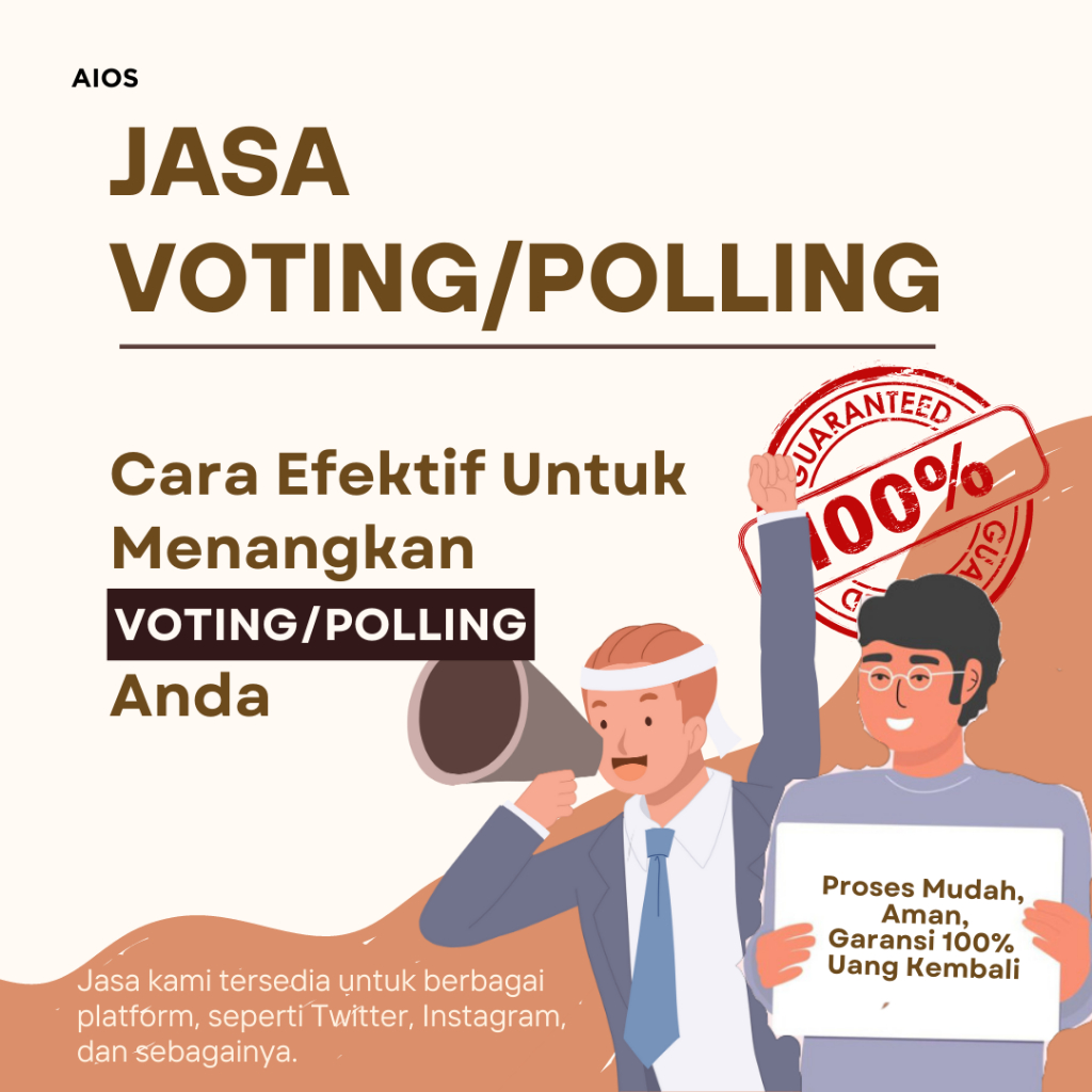 Jasa vote Instagram | Jasa Vote Website | Jasa Polling | Jasa Voting | Jasa Vote G formulir | Jasa P