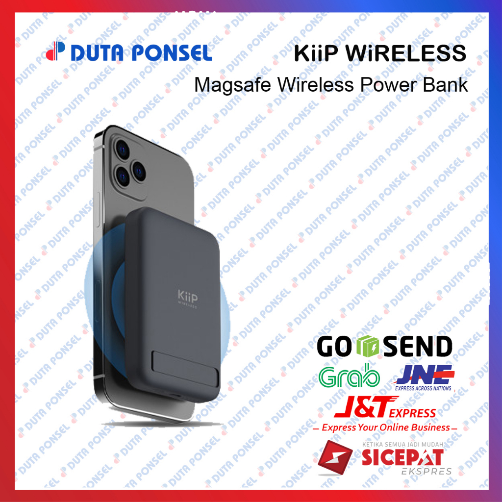 KIIP WIRELESS POWER BANK MAGNETIC MAGSAFE