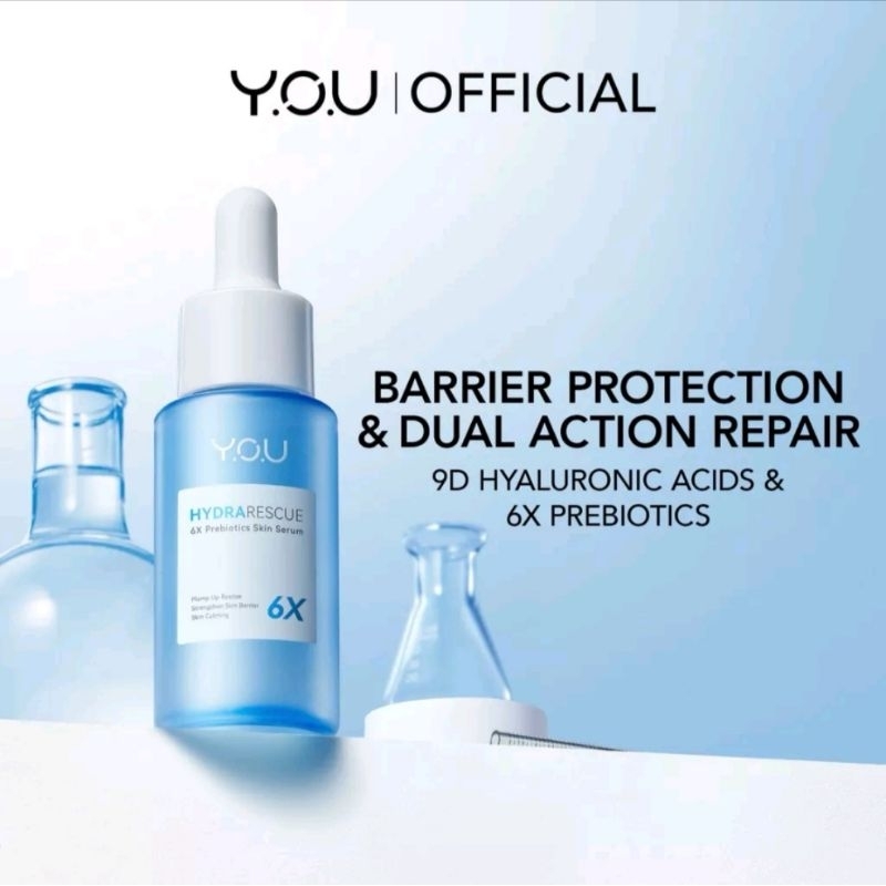 Y.O.U HydraRescue Serum 30ml | Essence 60 ml