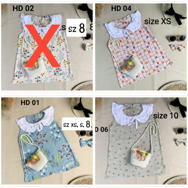 HOUSE OF SYAMIL - Hana Dress Anak Perempuan