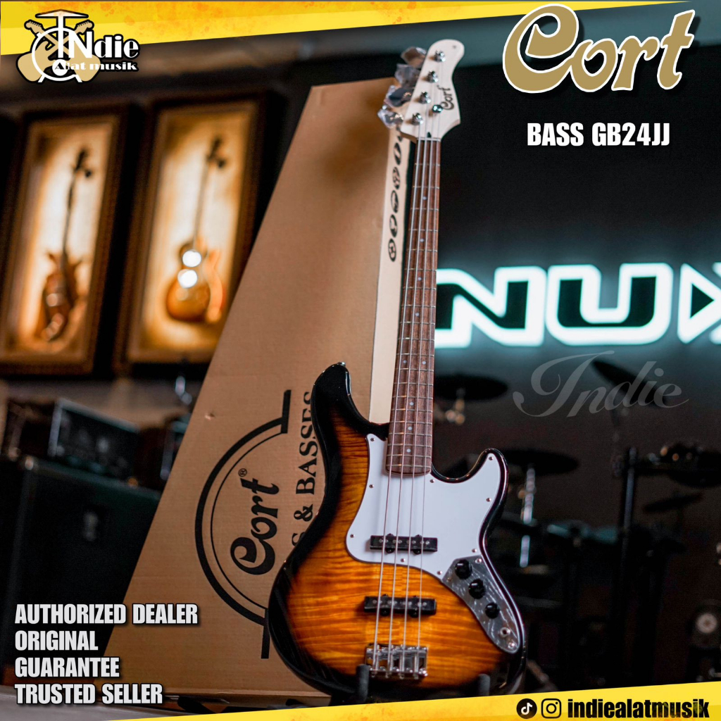 Bass Elektrik Cort GB24JJ Jazz Bass Model