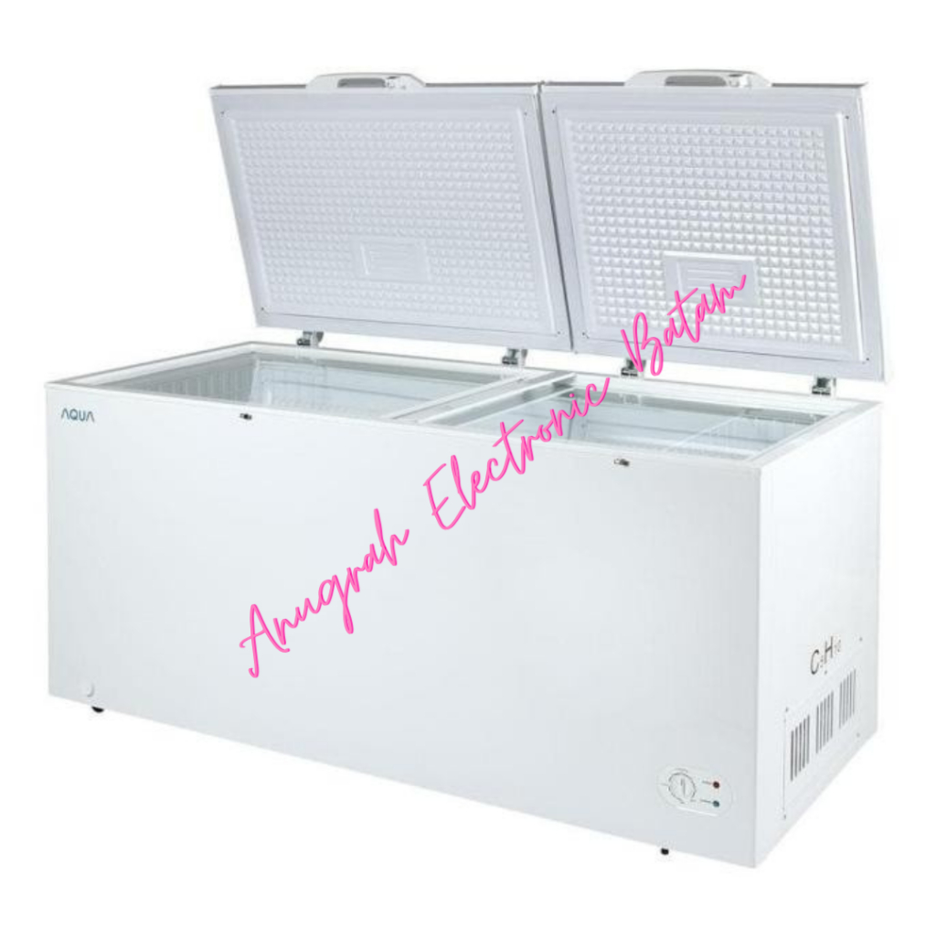 Chest Freezer AQUA AQF500GC / Freezer Box Aqua AQF 500GC Aqua AQF500 BATAM