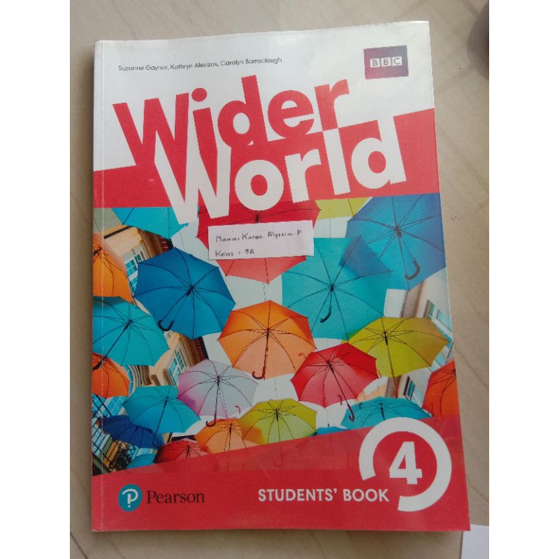 buku bekas pearson winder wordl 4 inggris (preloved)