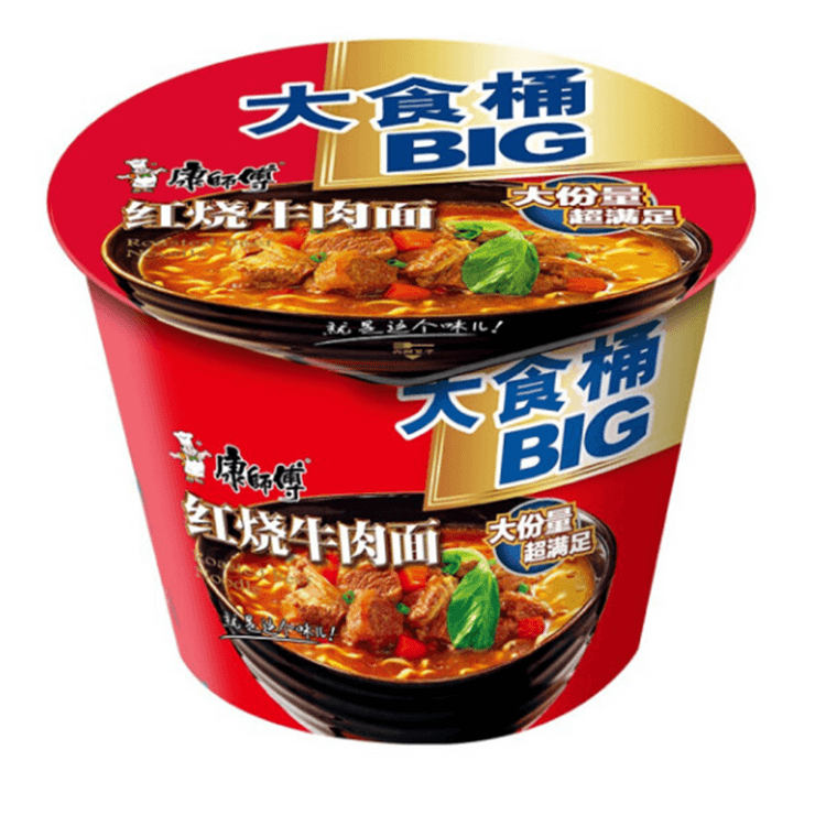 BIG Master Kong Instant Noodles Kang Shi Fu Instant Import China // CUP Noodles