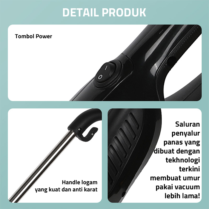 GM Bear Vacum Cleaner Penyedot Debu 1655 - Vacuum Clenaer 2 IN 1