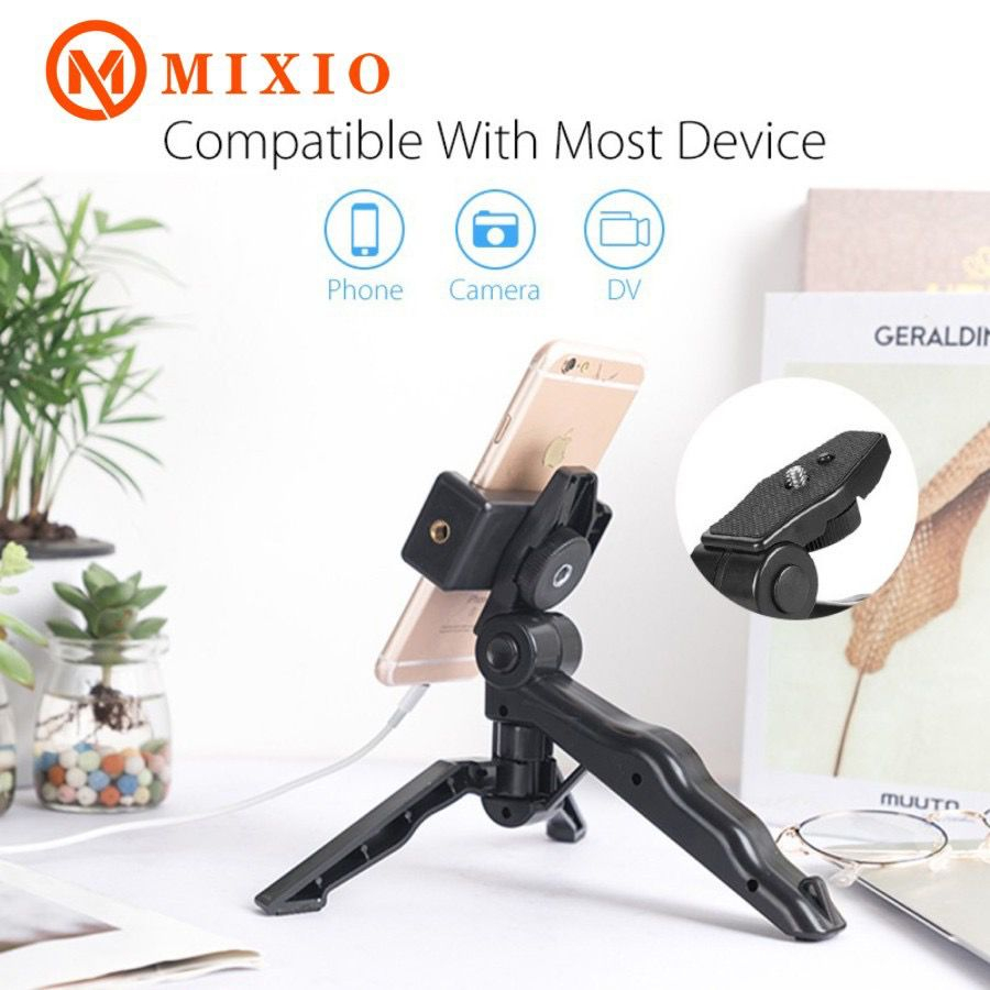 GROSIR TRIPOD PISTOL EP16 HOLDER PHONE STAND ALL IN 1 BISA JADI TONGSIS MINI