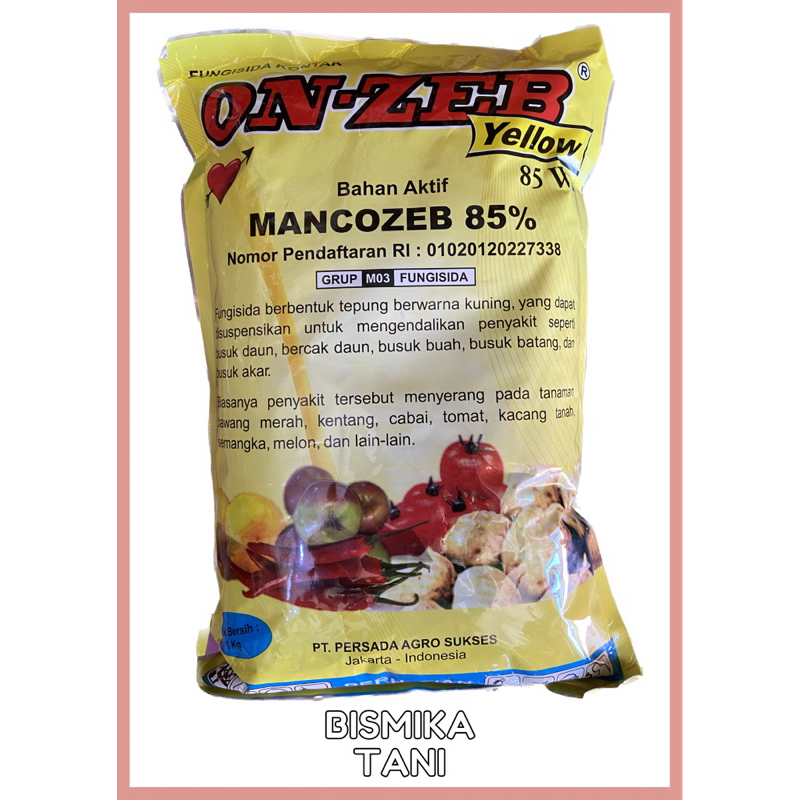 Fungisida Onzeb Kuning 1kg Fungisida Mankozeb
