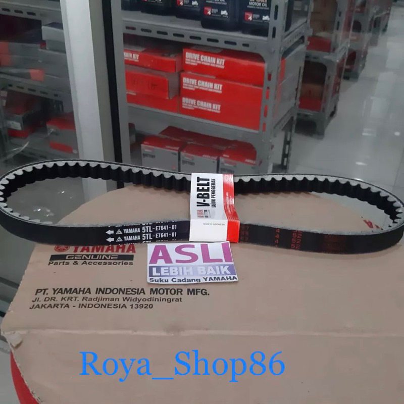 5TL-E7641-01 V-Belt Mio Only V belt Only Mio Fino dan Soul Original Yamaha