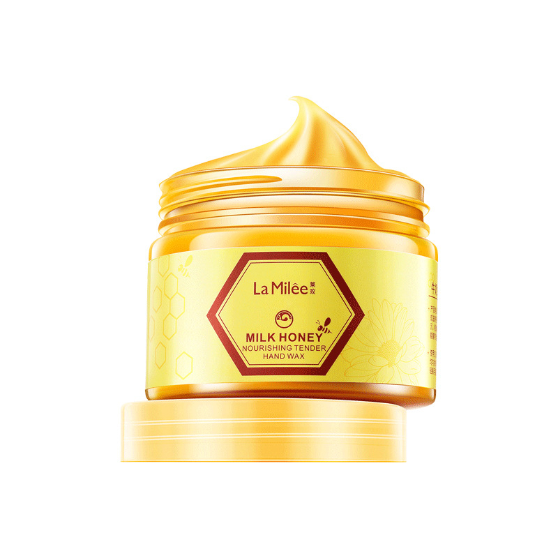 Hand Wax La Milee - Milk Honey Nourishing Tander Hand Wax - Perawatan Kulit Exfoliating