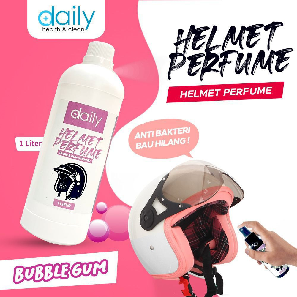Parfum Helm Daily Helmet Perfume Anti Bakteri Penghilang Bau Helm 1 Liter