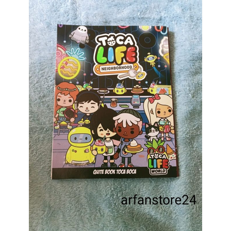 judul na.. : Quite Book paper doll toca boca / buku bermain anak seri toca boca / quite book viral