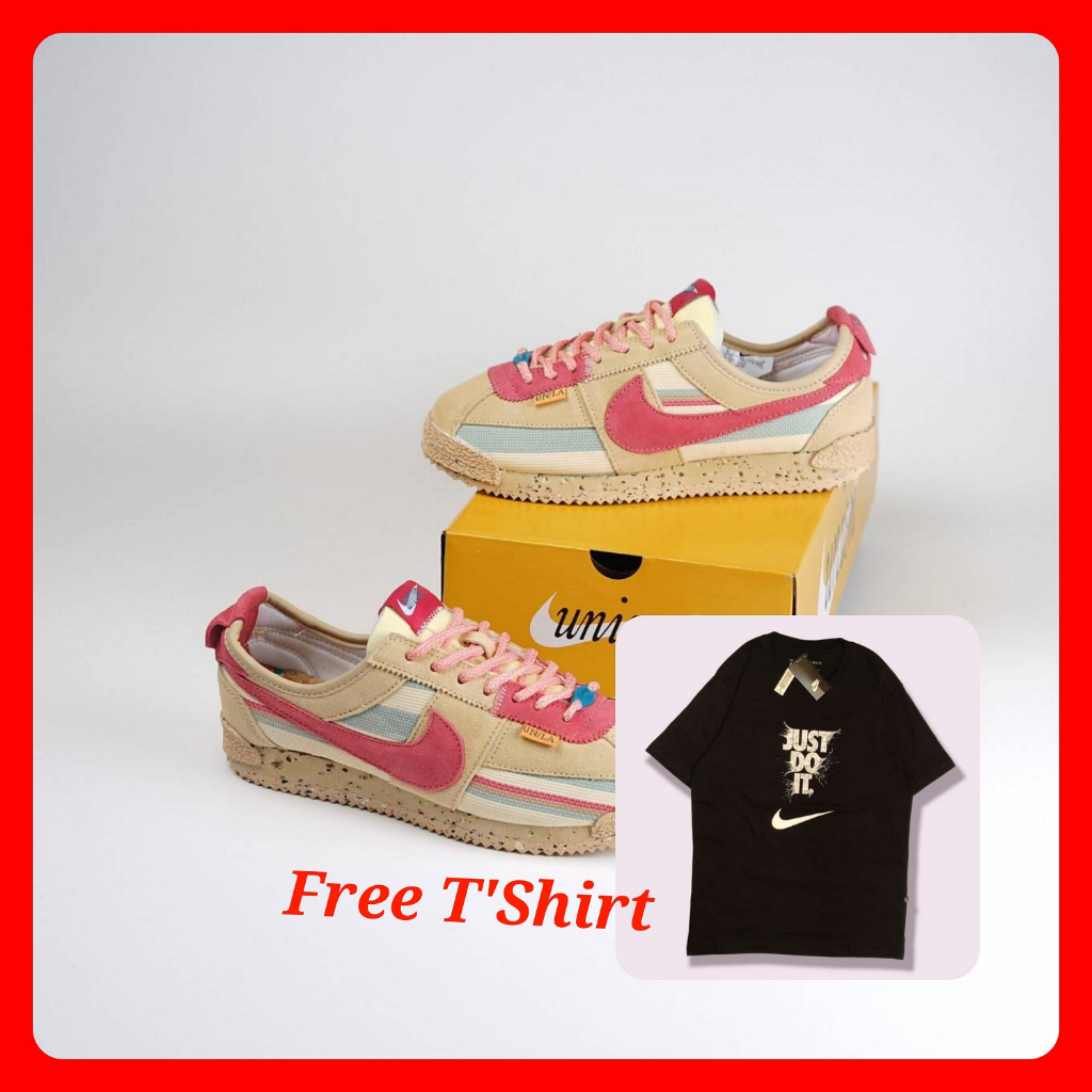 Sepatu Nike Cortez Pink Original Wanita