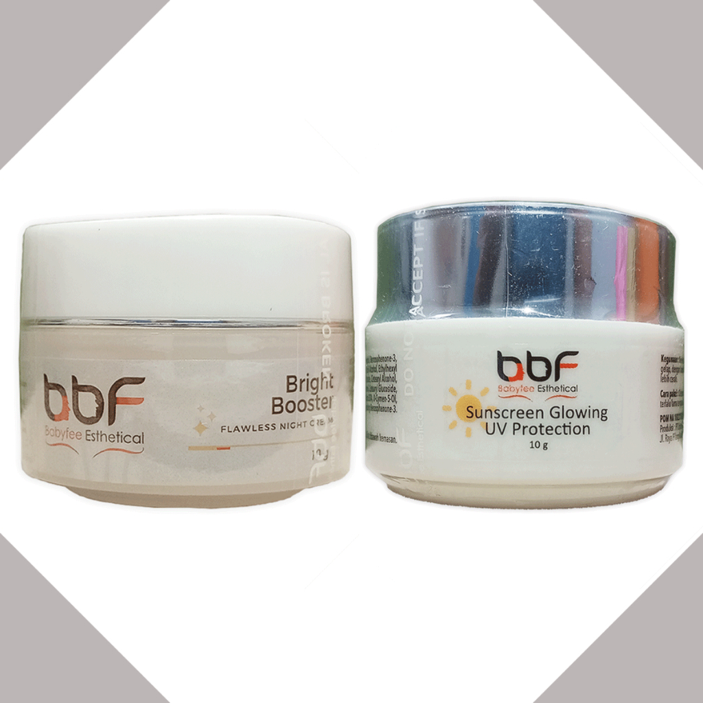 Skincare Paket Krim Siang Dan Krim Malam BBF Babyfee Esthetical