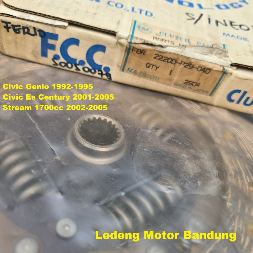 FCC Japan Clutch Disk Kampas Plat Kopling Genio Civic Es Honda Stream