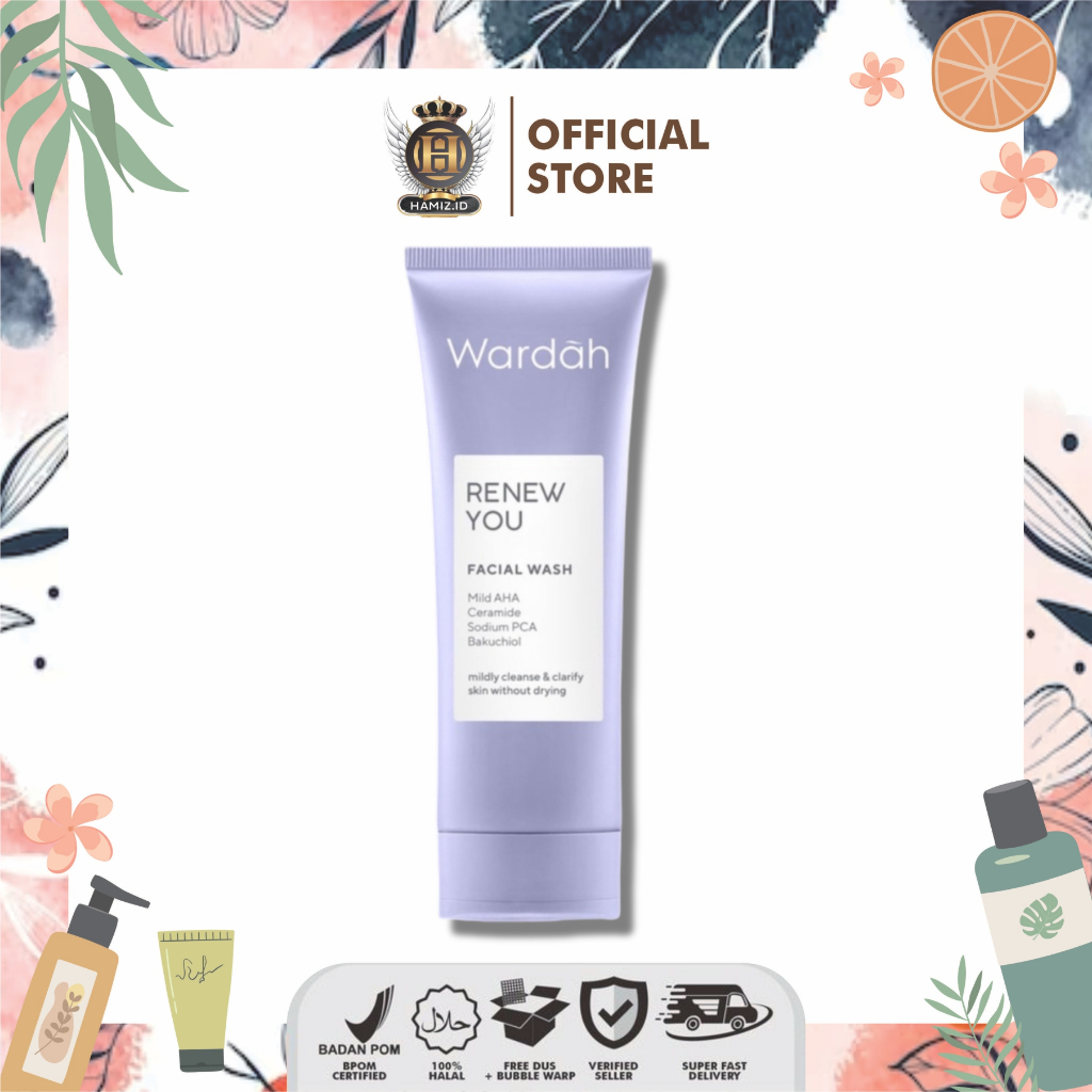 Wardah Renew You Anti Facial Wash - Pembersih Wajah 100 ml