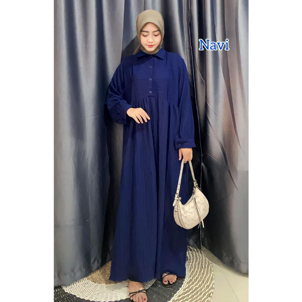 Inara Dress/Gamis Ladycrush Busui Friendly