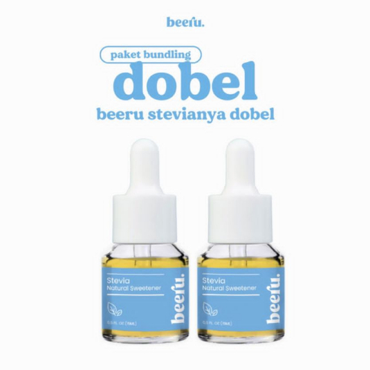 

Beeru Stevia Double 2pcs @15 Ml, gula cair Stevia untuk diet dan diabetes