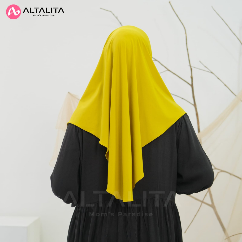 Altalita - Jilbab Sport Instan Menutup Dada Hijab Bergo Hamidah Size L Jersey Premium Kerudung Instan Qanita Penguin Cocok Untuk Sekolah Olahraga Volly Futsal Senam dan Sehari-Hari