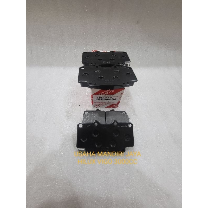 Brake pad depan Toyota Hilux 04465-0K020 Kampas rem depan HILUX VIGO 3000CC