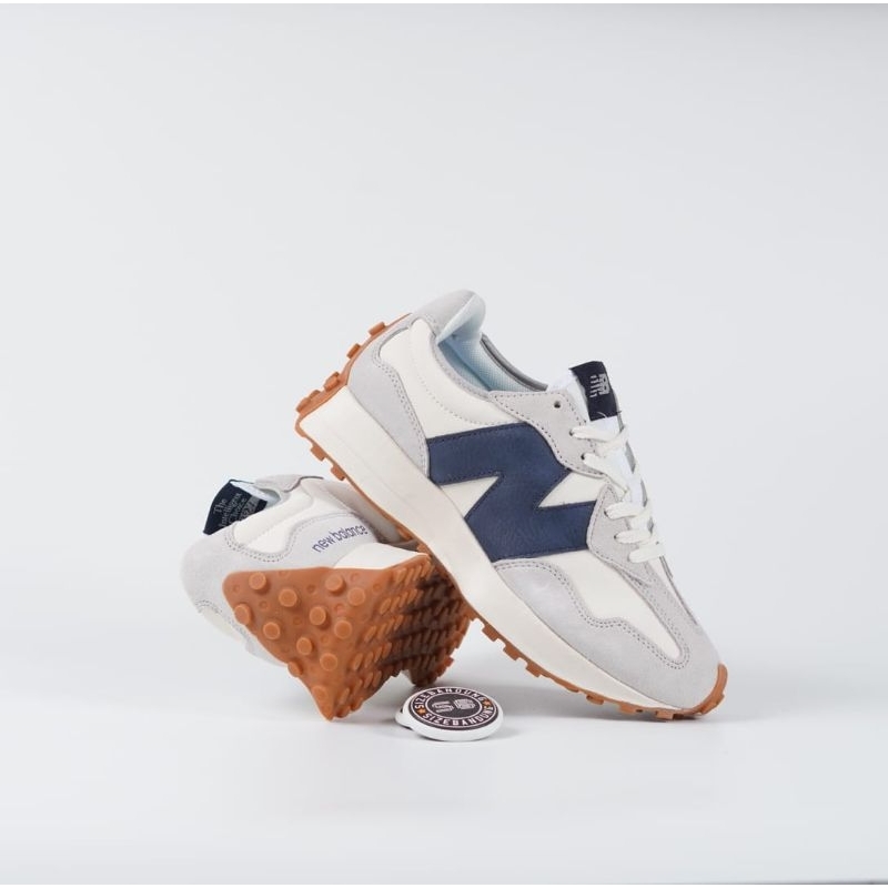 Sepatu New Balance 327 White Navy