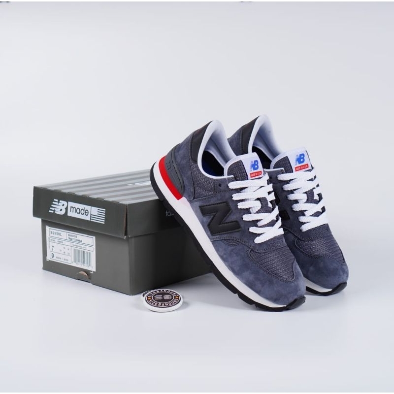 Sepatu New Balance 990HL Dark Navy Red