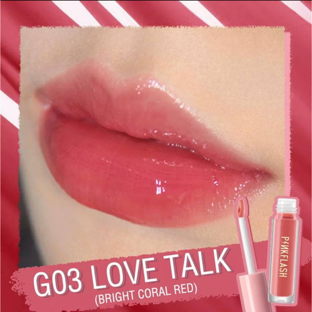 [MS][BPOM] PINKFLASH OHMYGLOSS LIP GLOSS SHIMMER