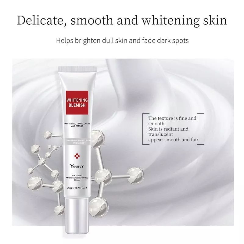 YOUBUY WHITENING FRECKLE CREAM REMOVE DARK SPOTS/WHITENING BLEMISH 20 GR