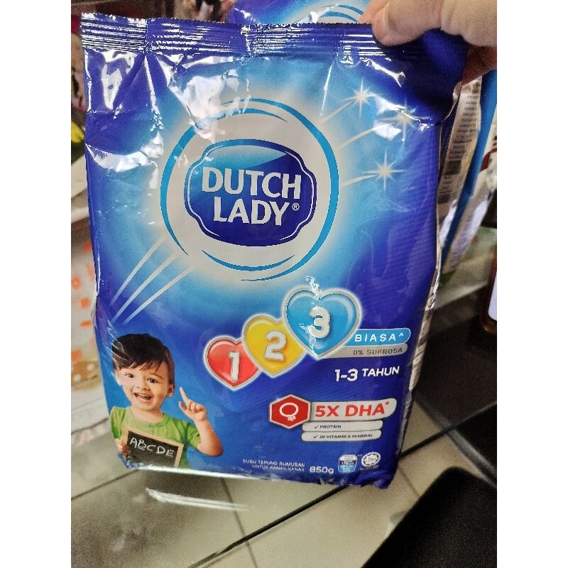 Susu Dutch lady 123 & 456 biasa Malaysia