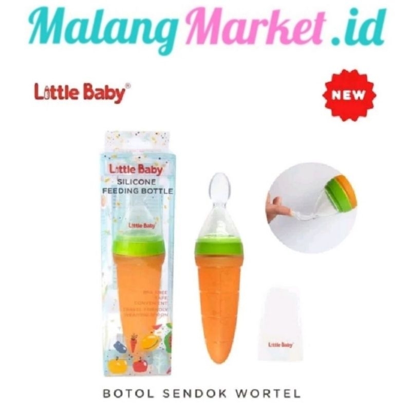 Little Baby Botol Sendok Little Baby Silicone Feeding Bottle Malangmarket.id