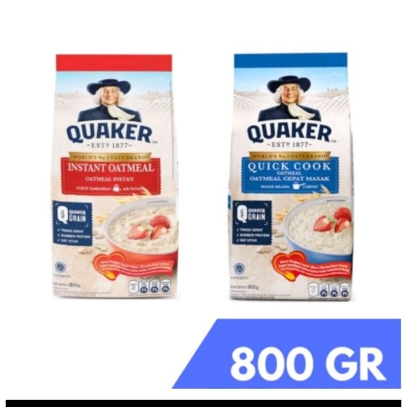 

Quaker Instant Oatmeal 800 gr