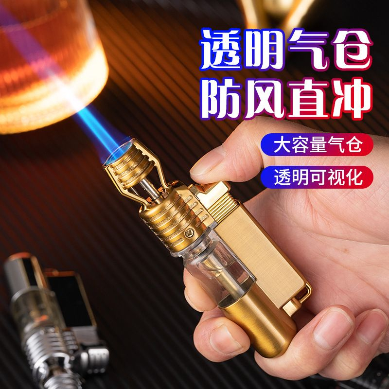 Mancis Korek Api Bara Las Biru BK652 Jet Torch Gas Lighter Unik Murah