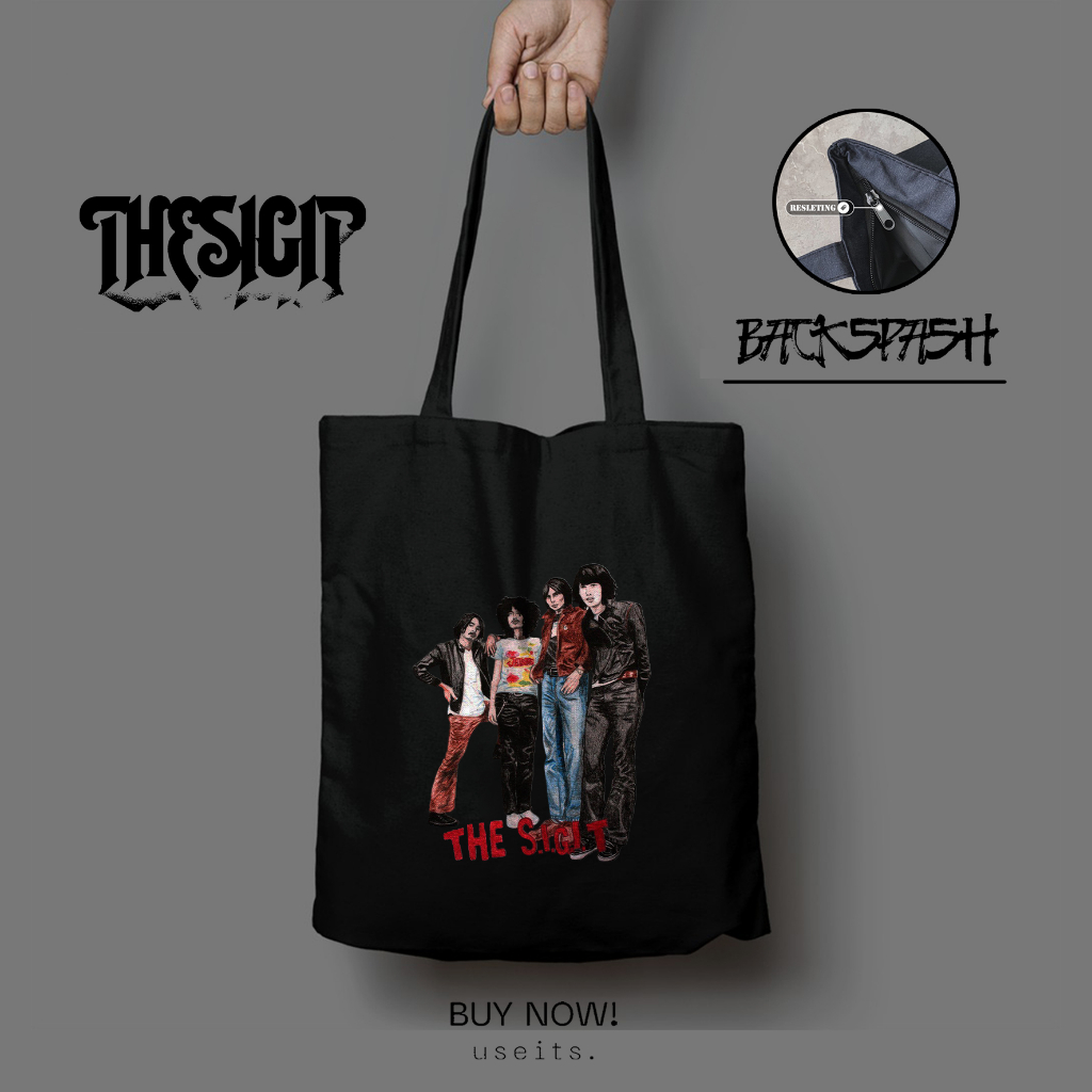 Tas Totebag Band The Sigit Custom Pria Wanita - THE SIGIT