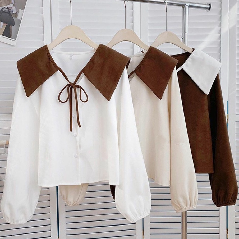 IL - ATASAN WANITA KOREAN STYLE / MICHI TOP PAKAIAN WANITA KEKINIAN / BLOUSE WANITA TERBARU